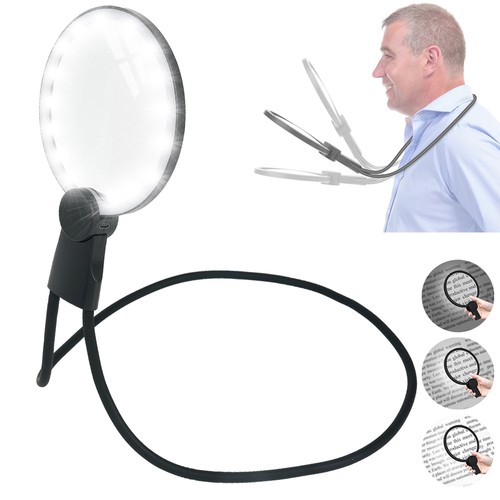 Hands free magnifying - free, glass