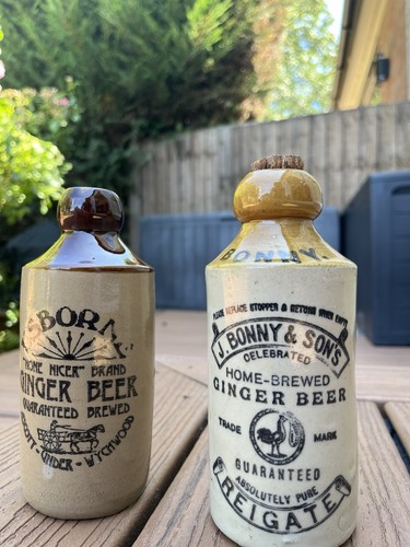 Ginger beer bottles - ginger,