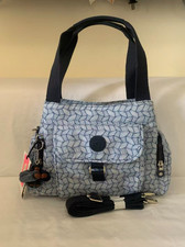Kipling Fairfax Multiway Bag New  Monkey wave pattern print Handbag Strap