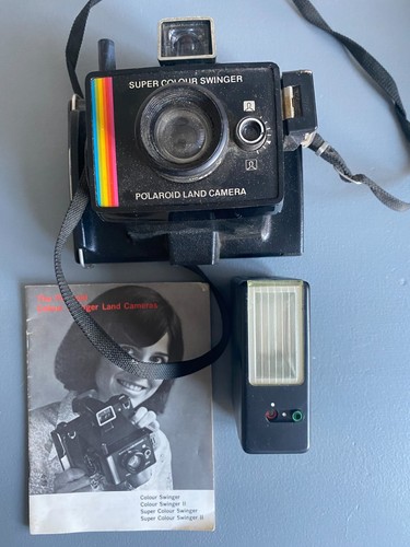 Vintage polaroid land camera - vintage,