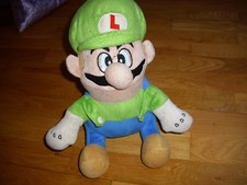 Nintendo Super Mario Luigi soft plush toy 12" in height