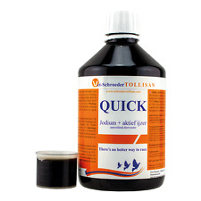 Quick Iodine Iron Complex Supplement for Racing Pigeons 500ml