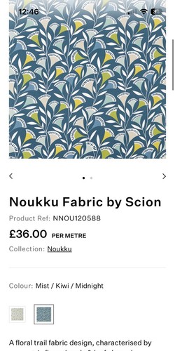 Scion noukku fabric 137x120 - fabric,