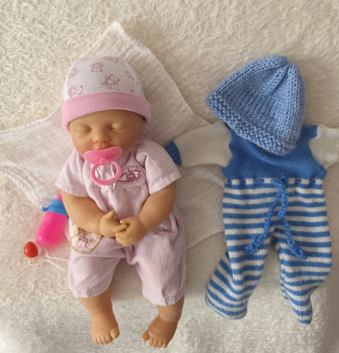 Zapf doll 33cm - sleepy, weeny