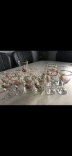 pheasant Glasses  5 wine 6