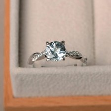 1.20 Ct Natural Aquamarine &