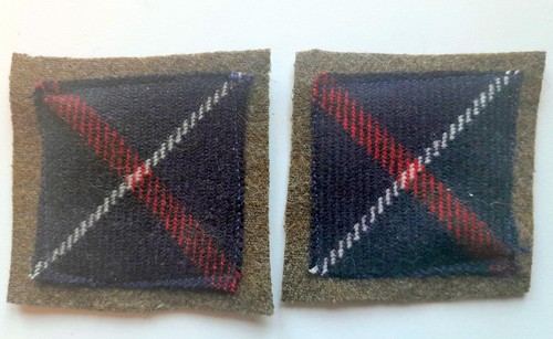 Two ww2 british army kosb - british,