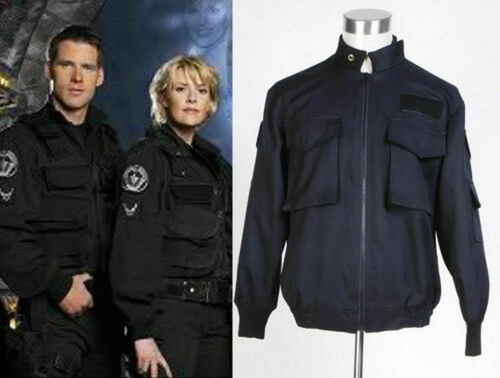 New stargate sg1 black jacket - new,