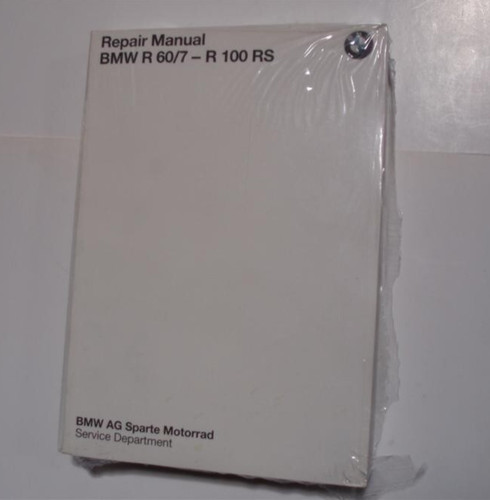 Bmw repair manual r60 r100rs - repair, r60/7-r100rs