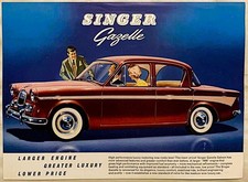 Singer Gazelle Series lllC single sheet brochure 1961 - #811/H