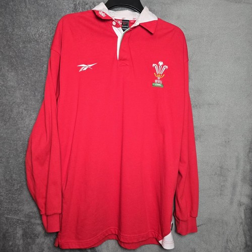 Vintage wales rugby shirt mens - rugby,