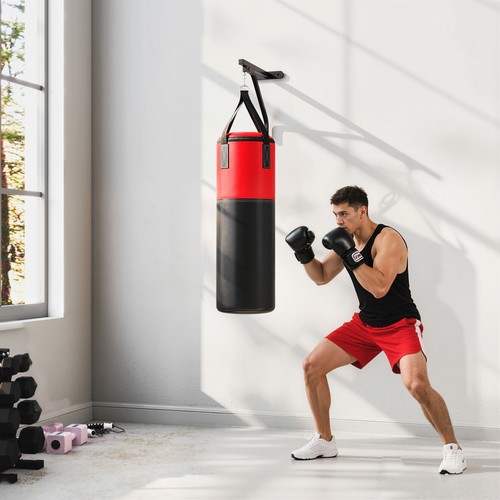 Unfilled punching bag set - punching,
