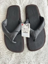 Zara Home Leather Slippers