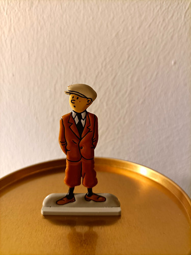 Hergé tintin painted - tintin, plastic