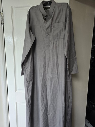 Mens thobe grey size in - thobe, grey.