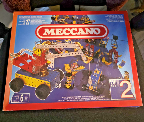 Vintage meccano motorised set - vintage,