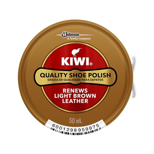 Kiwi shoe polish light brown - shoe,