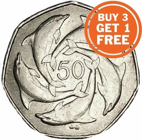 50p gibraltar fifty pence - fifty,