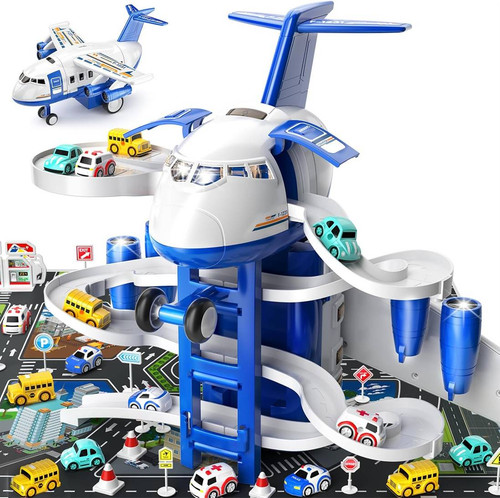 Kids aeroplane race track toy - kids,