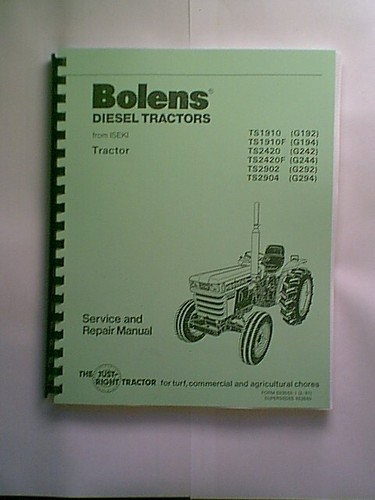 New bolens iseki diesel - new,