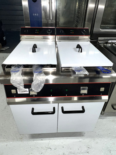 Twin tank deep fat - twin,