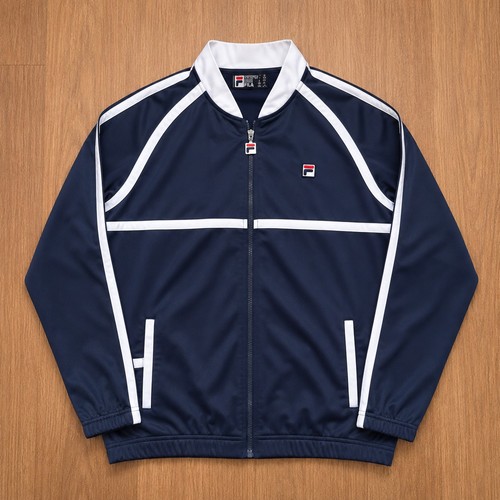 Mens vintage fila white line - fila,