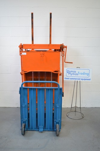 Portable waste cardboard - cardboard, baler