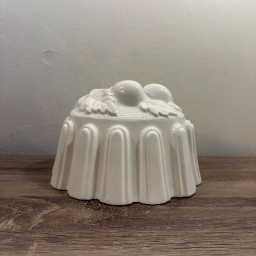 Antique ceramic jelly mould - ceramic,