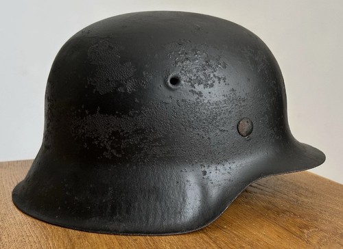 Wehrmacht m42 steel helmet - steel,