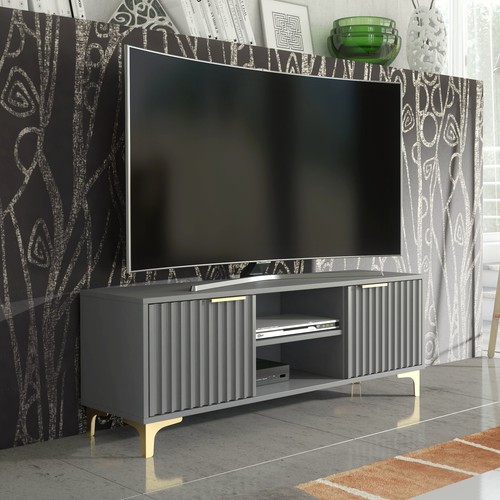 Stand 120cm matt grey - tv,