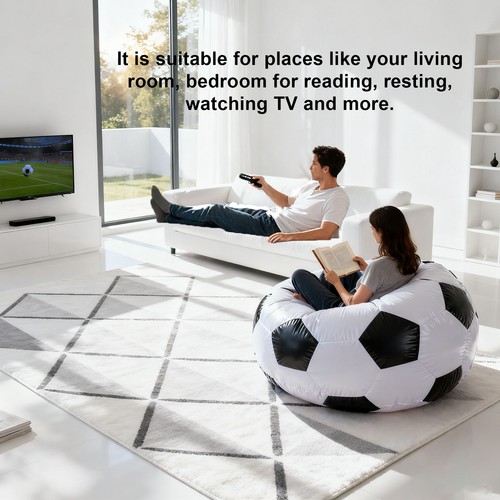 Inflatable soccer ball chair - ball,