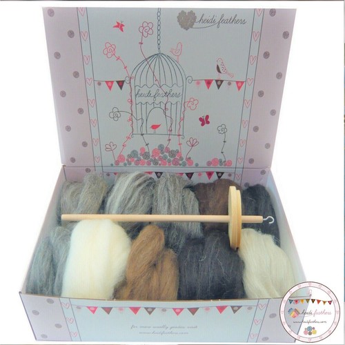 Heidifeathers drop spindle - drop,