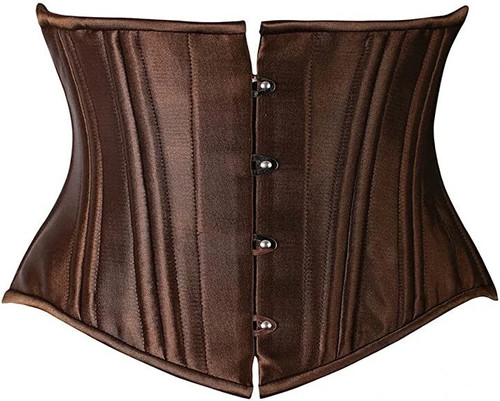Feelingirl gothic corset brown - gothic,
