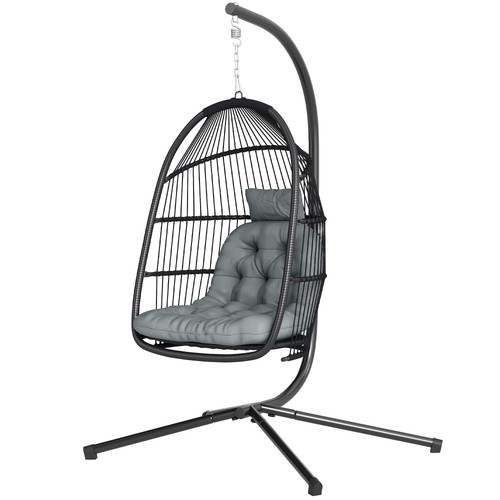 Outsunny rattan hanging egg - outsunny,
