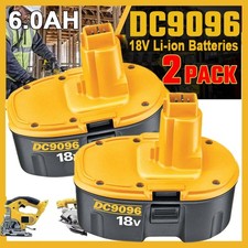Upgraded 2 PACK 6.0Ah Battery