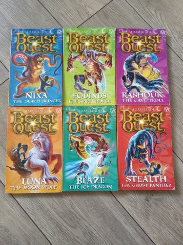 Beast quest series 4 books - series,
