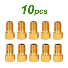 10 x VALVE ADAPTER PRESTA TO