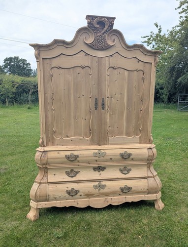Huge 19thc stripped - pine, dutch