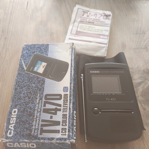 Vintage casio 470 pocket - casio, tv-470