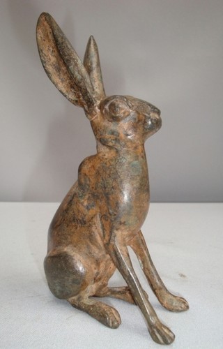Statue rabbit hare wildlife - hare,