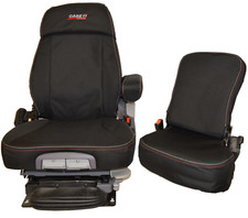 Case IH Tractor Heavy Duty Seat Covers Black | Grammer Maximo Dynamic Plus Seat