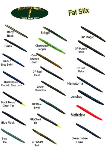 Trophy lures fat - lures, 5"