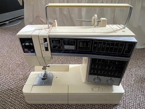 Singer sewing machine used - machine,