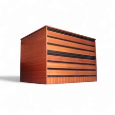 Large Mid-Century Teak Plan