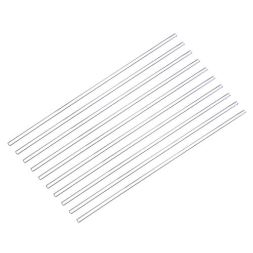 15pcs acrylic round - round, rod