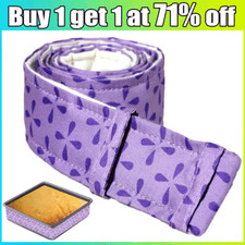 Baking Cake Pan Strips Wilton Bake-Even Strips Belt Bake Even Bake Moist Level