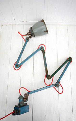 Vintage industrial lamp - industrial,