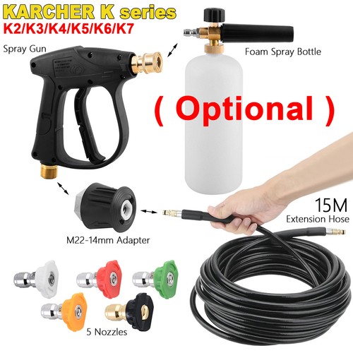 High pressure car washer spray - high,