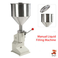 Manual Liquid Filling Machine Oil Bottle Filler 5-50ml For Cream Cosmetic