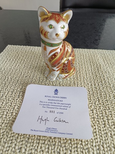 Royal crown derby marmaduke - crown, "marmaduke"